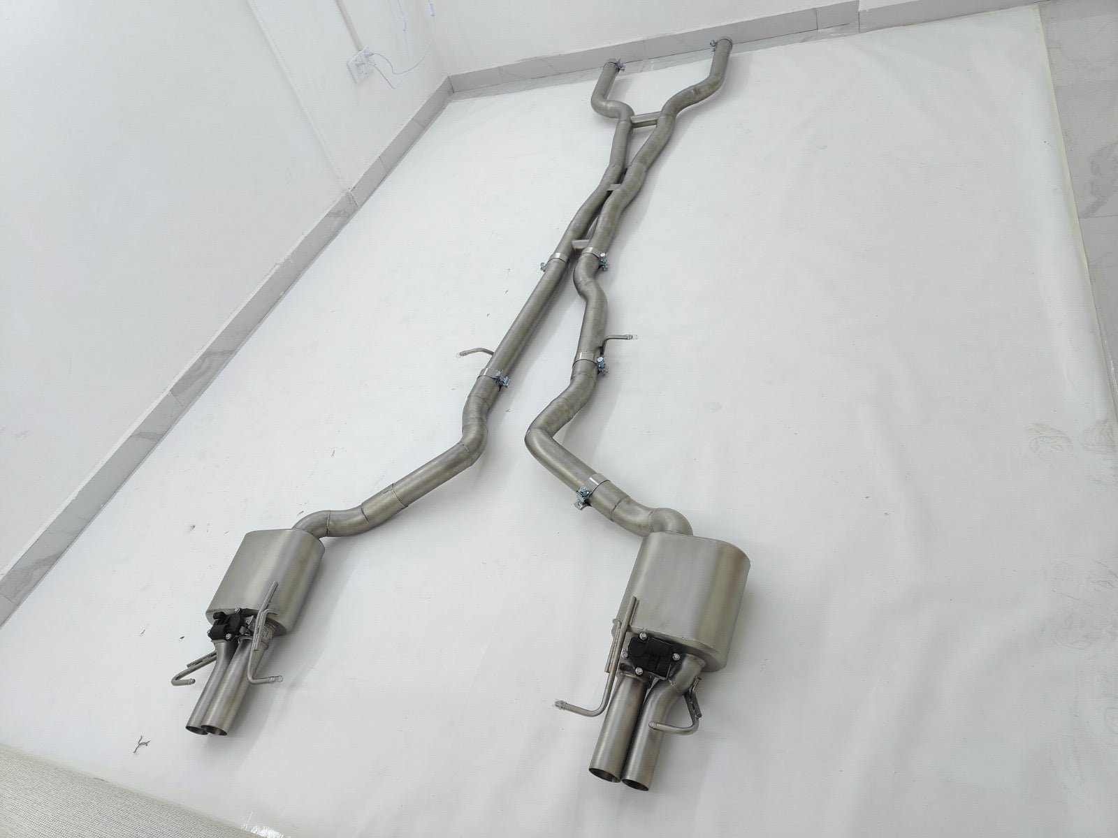 Mercedes C63 AMG W205 CenCal Stainless Steel Valved Exhaust System