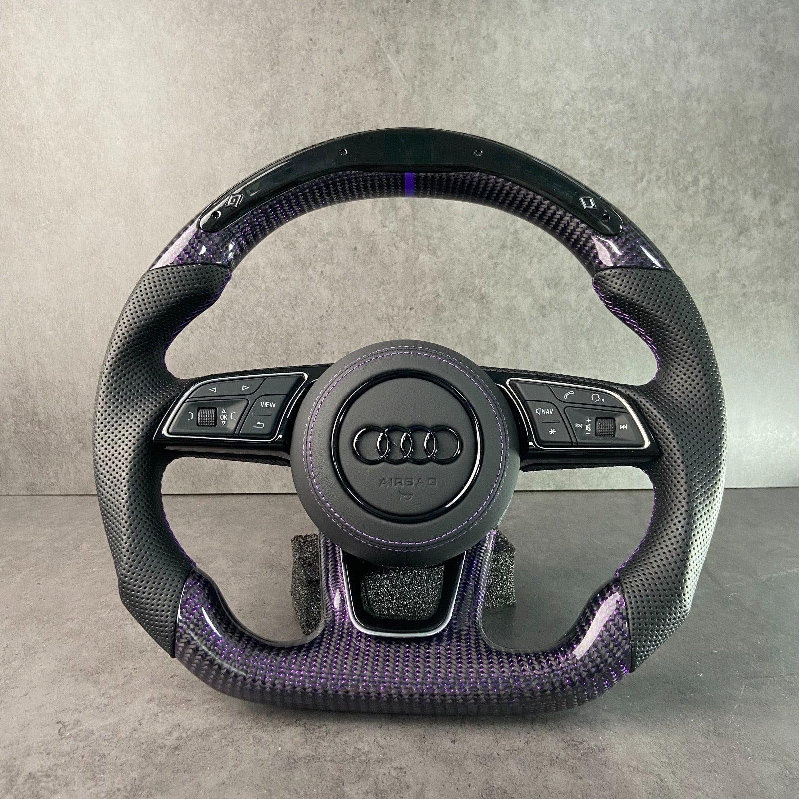 Audi Carbon Fiber Steering Wheel