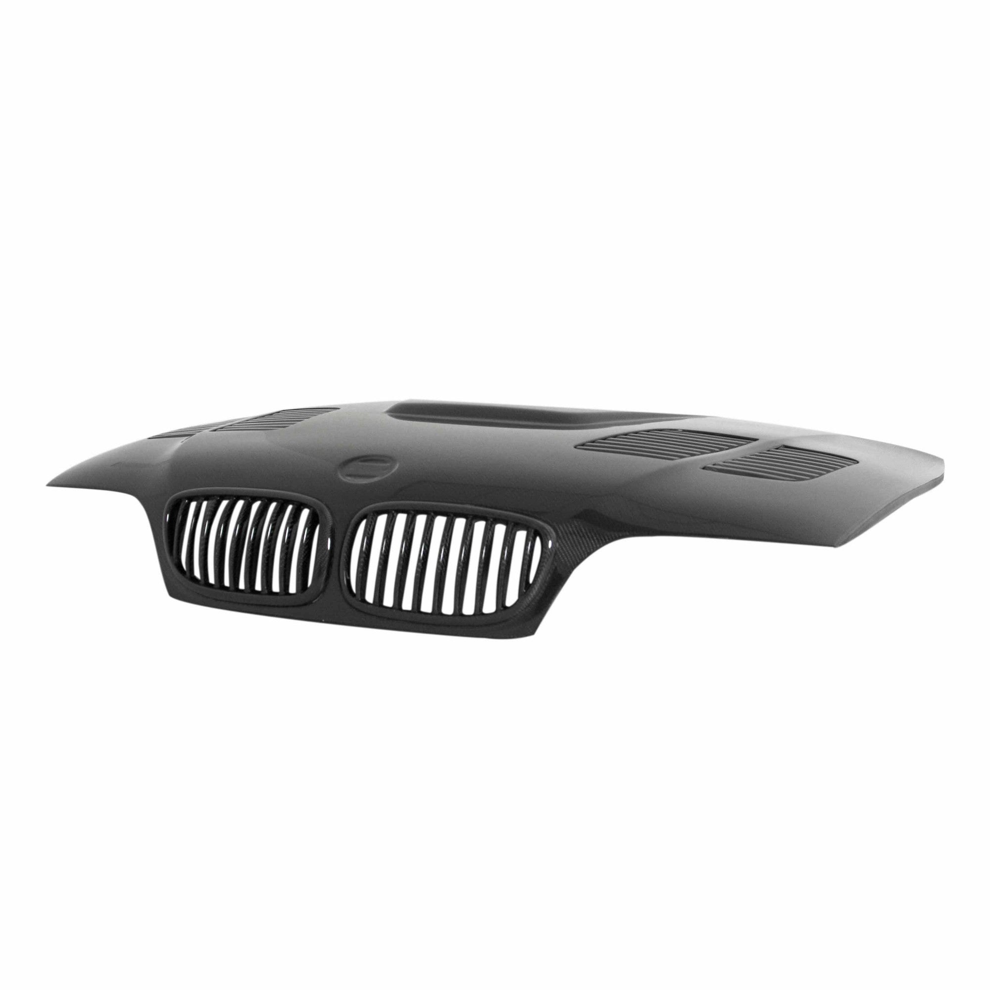 GTR-Style Carbon Fiber Hood for BMW E46 3 Series Coupe (2004-2006)