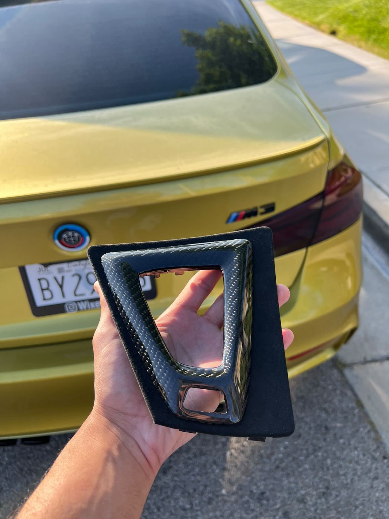 F8X M3 M4 Carbon Fiber/ Suede Dct Shift Console Replacement