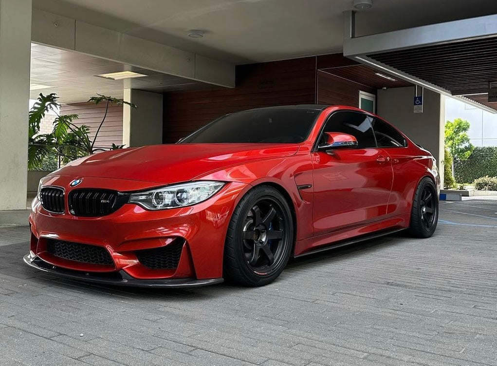 F8X M3 M4 Carbon Fiber 3D Style Front Lip