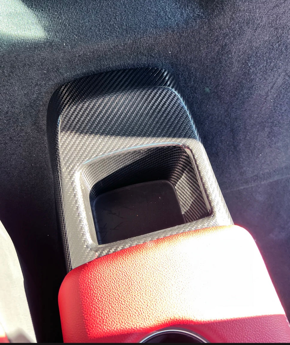 A90/A91 SUPRA DRY CARBON FIBER STORAGE COMPARTMENT COVER