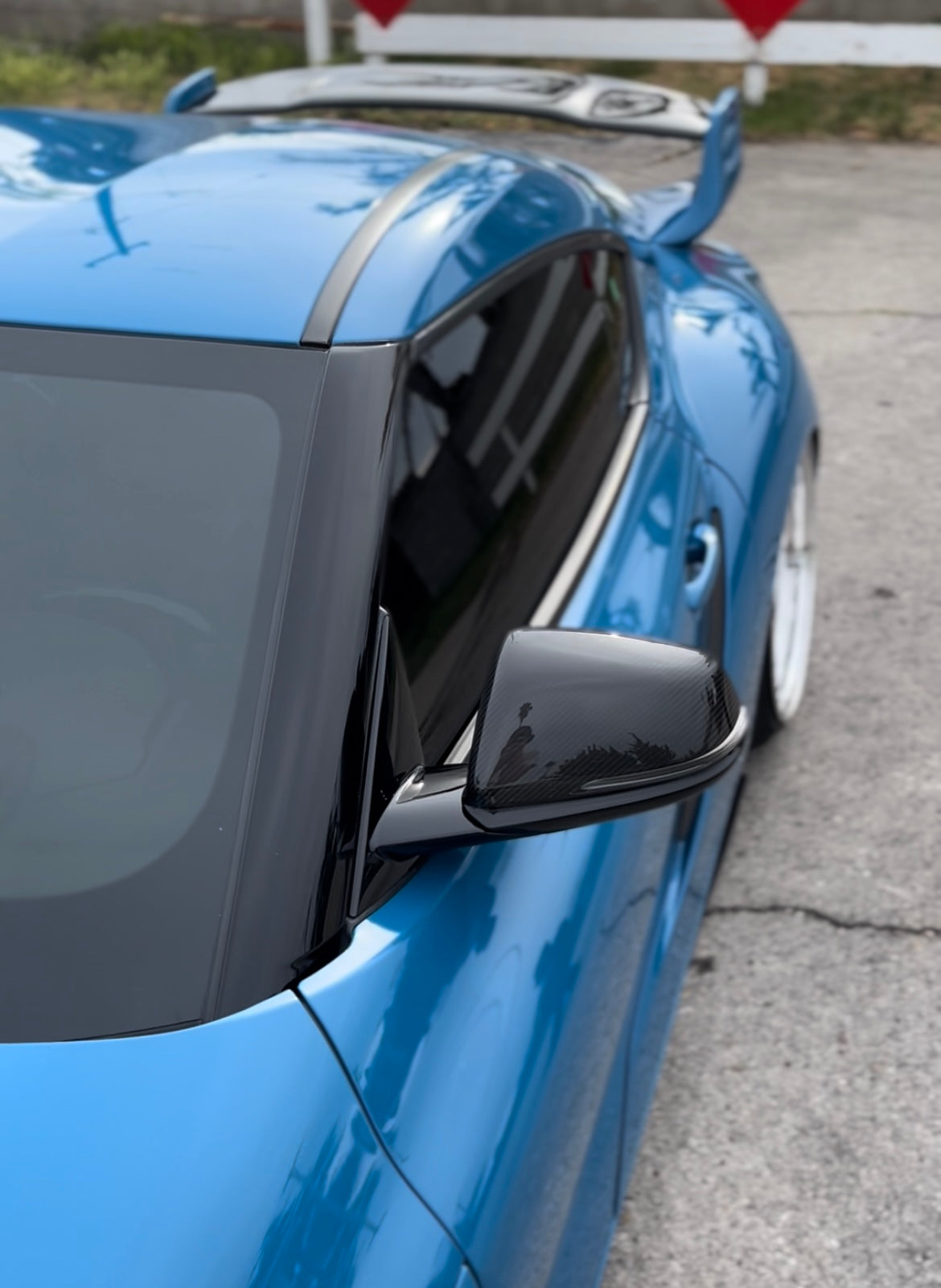 A90/A91 CARBON FIBER OEM STYLE MIRROR CAPS