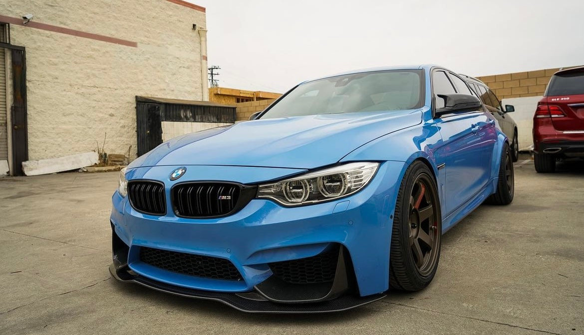 F80 M3 / F82 F83 M4 Carbon Fiber PSM Style Front Lip
