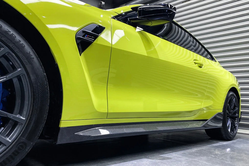 G8X M3/M4 Carbon Fiber M Performance Side Skirts