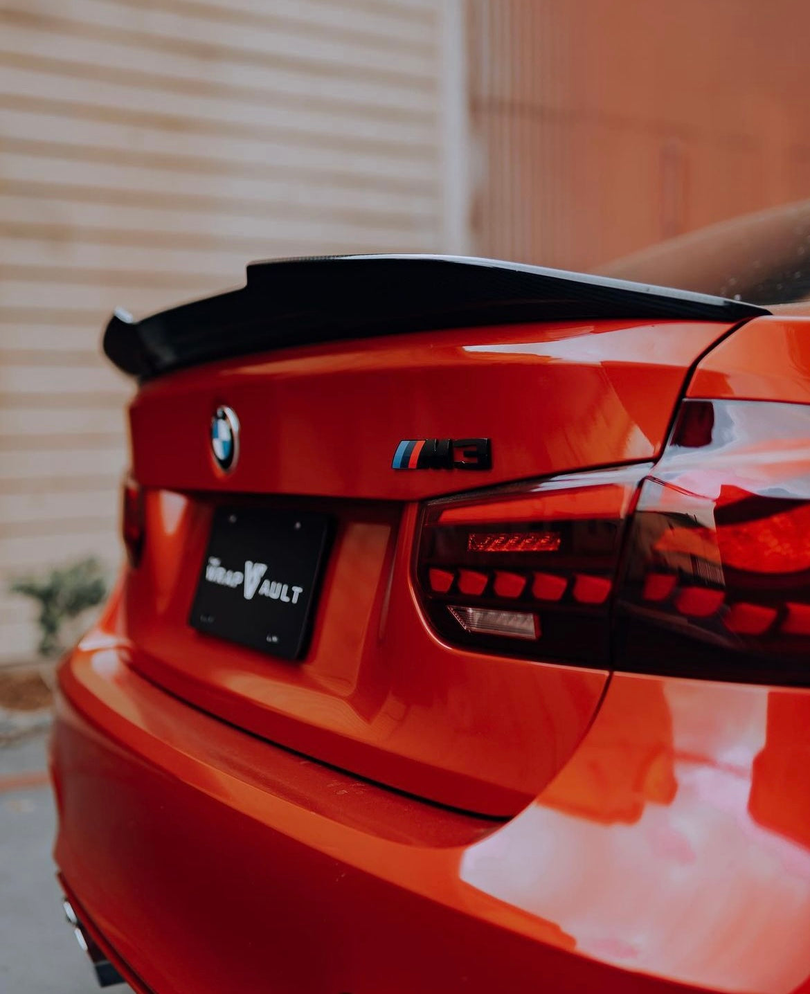 PSM Style Carbon Fiber Trunk Lip – BMW F80 M3 & F30 3-Series