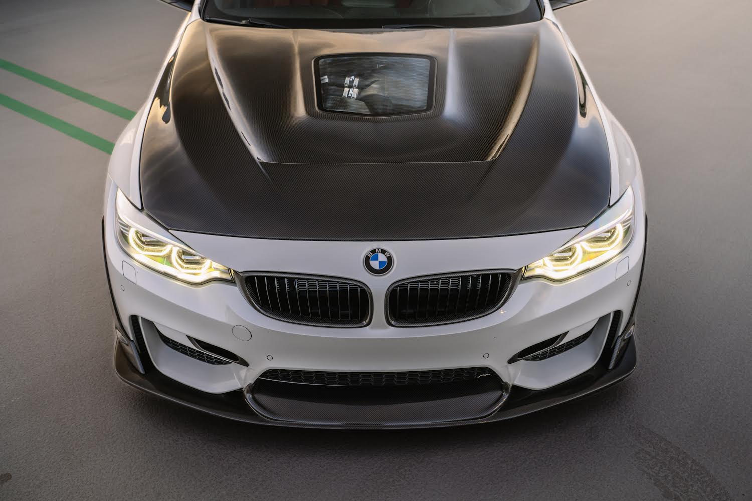 F8X M3/M4 Carbon Fiber Laptorr Style Front Lip