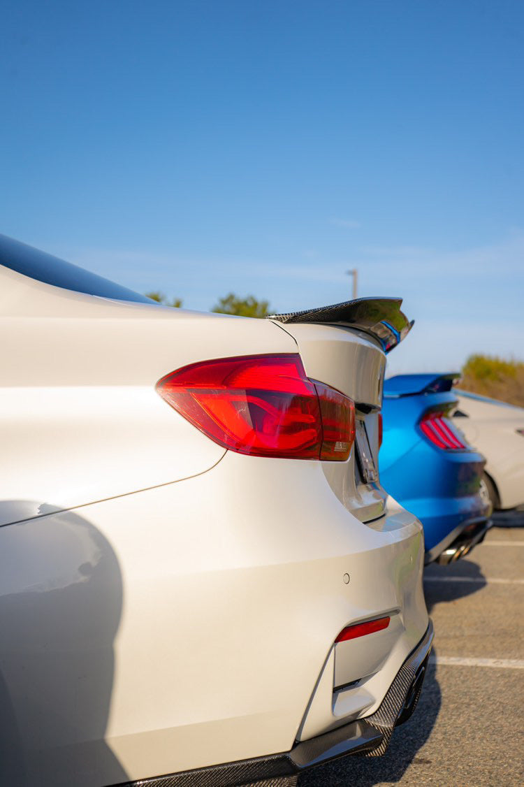 PSM Style Carbon Fiber Trunk Lip – BMW F80 M3 & F30 3-Series
