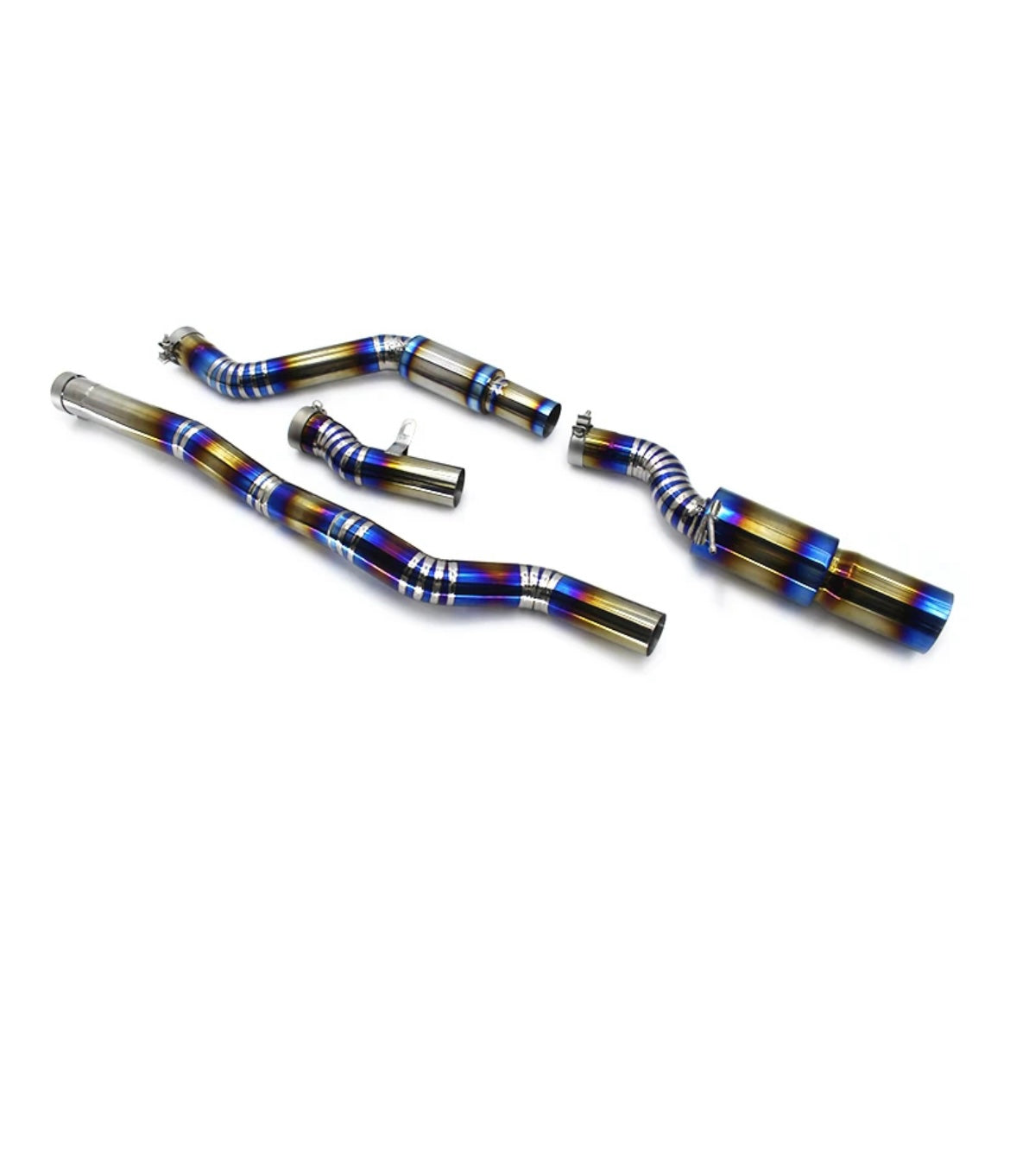 A90/A91 SUPRA TITANIUM SINGLE EXIT CATBACK (TOMEI STYLE)