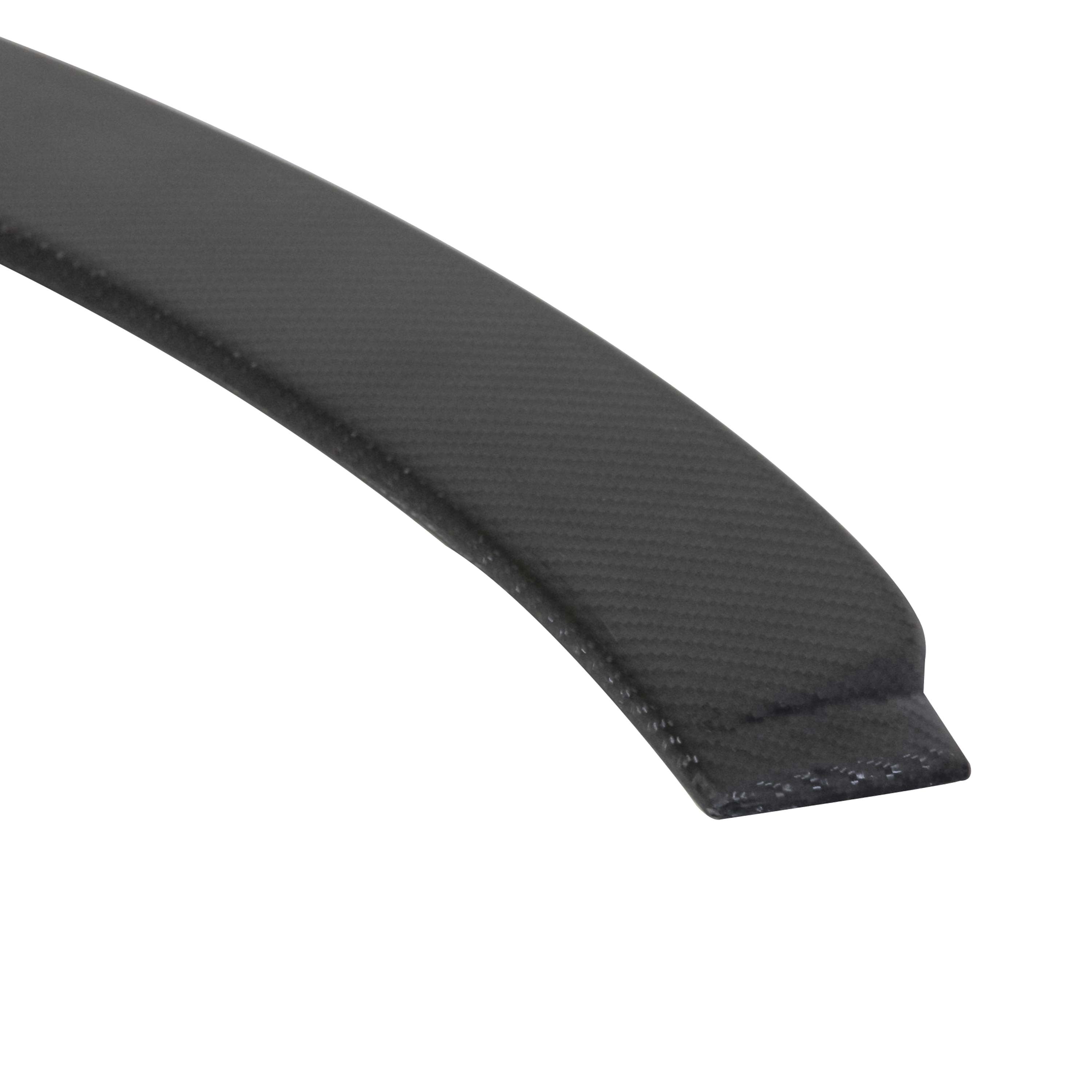 TA-Style Carbon Fiber Rear Roof Spoiler for BMW E90 4-Door (2005-2008)