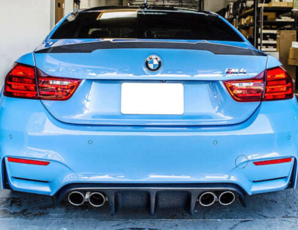 F8X M3 M4 Carbon Fiber MP Big Fin Diffuser