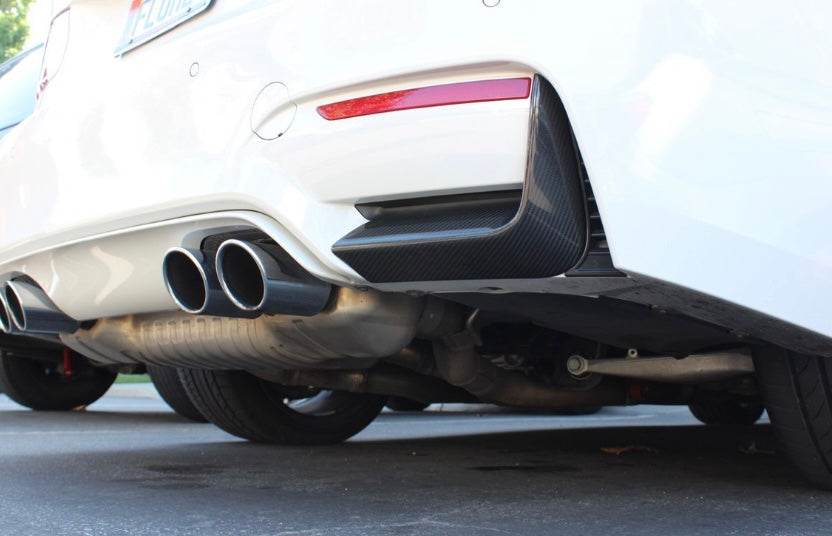 F8X M3 M4 Rear Carbon Fiber Splitters