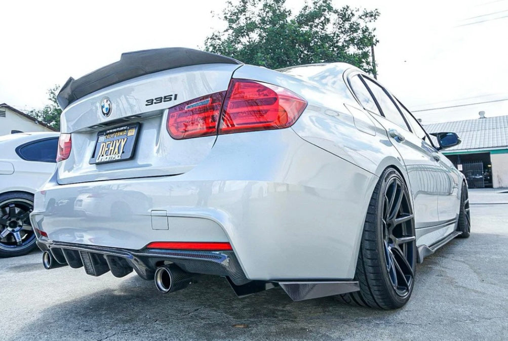 PSM Style Carbon Fiber Trunk Lip – BMW F80 M3 & F30 3-Series