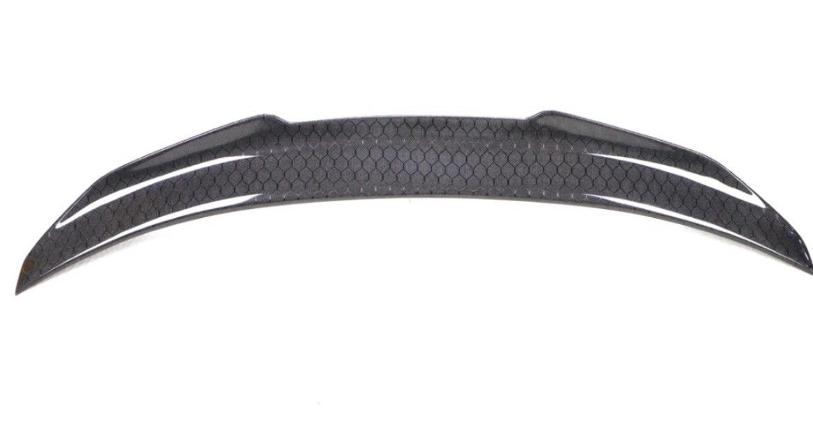 F80/F30 Honeycomb Carbon Fiber PSM High Kick Spoiler