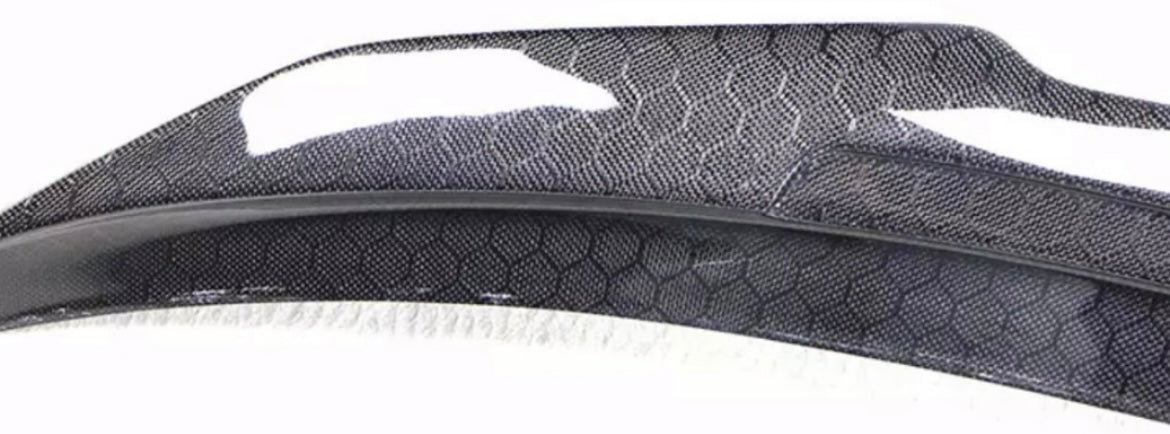 F80/F30 Honeycomb Carbon Fiber PSM High Kick Spoiler