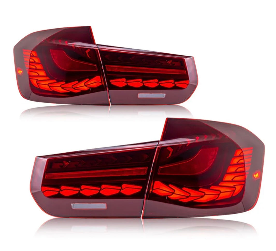 GTS RED OLED Style Tail Lights for BMW F30/F80