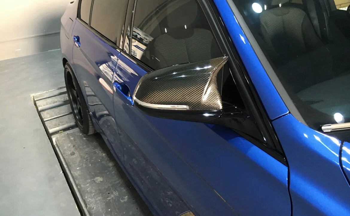 F3X/F2X Carbon Fiber M Mirror Cap Replacements
