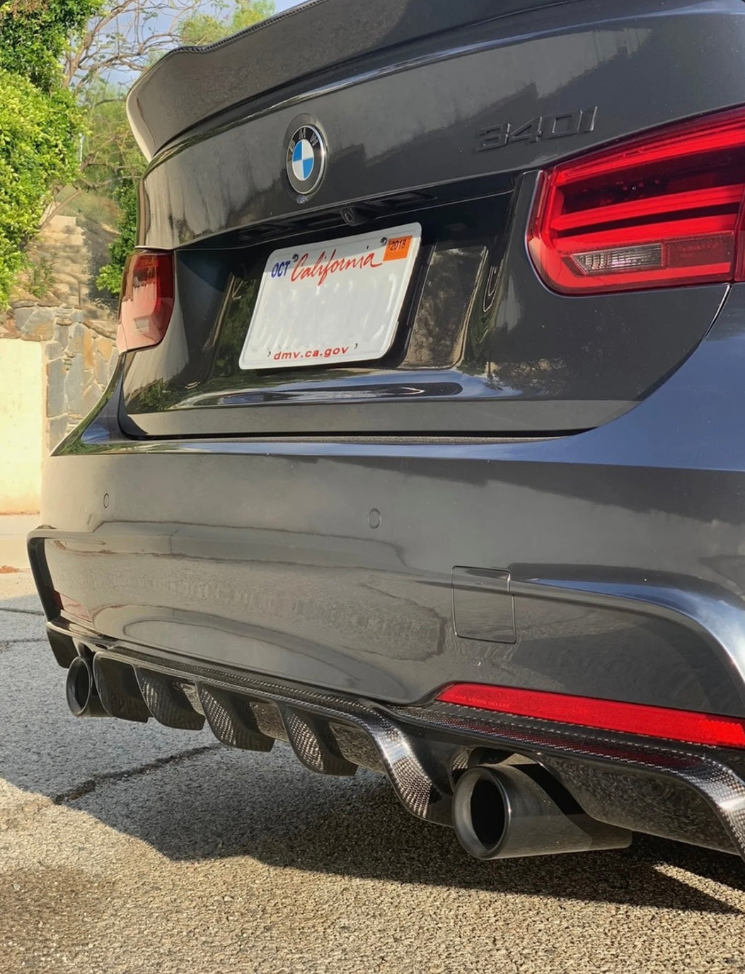 F30 M Performance Carbon Fiber Diffuser