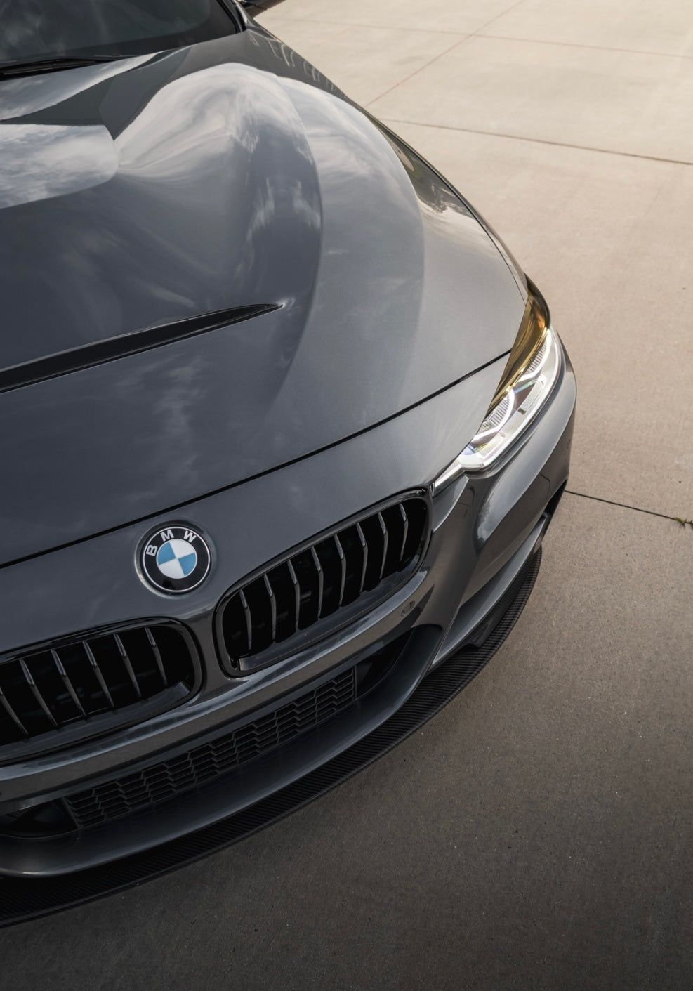 F3X GTS Hood Aluminum