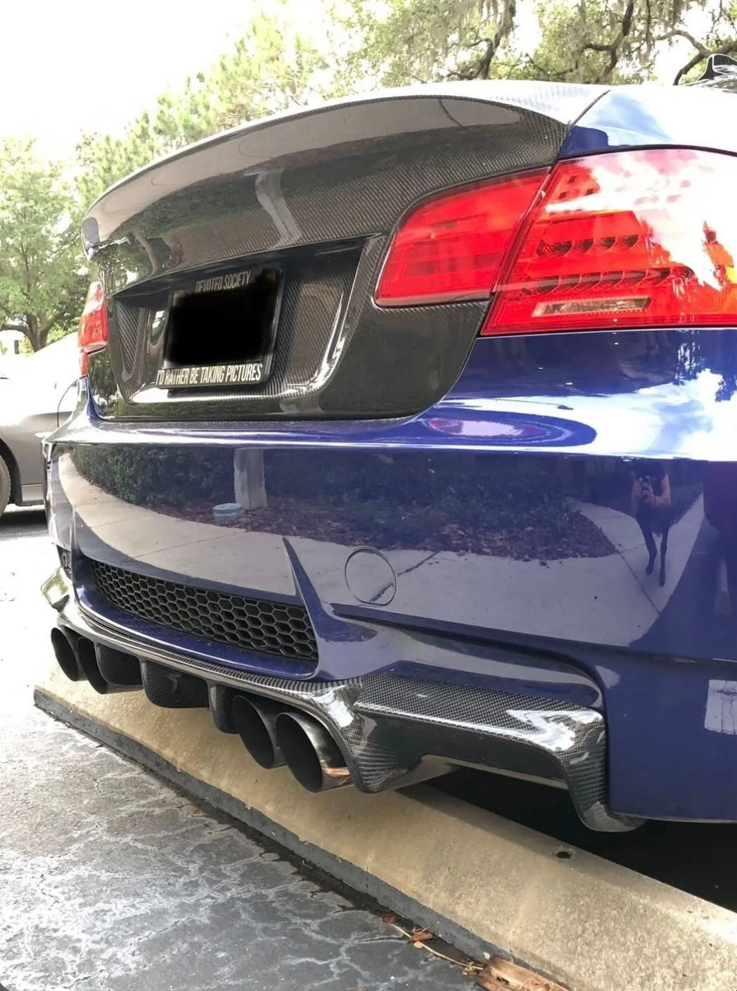 E92 rear deals diffuser