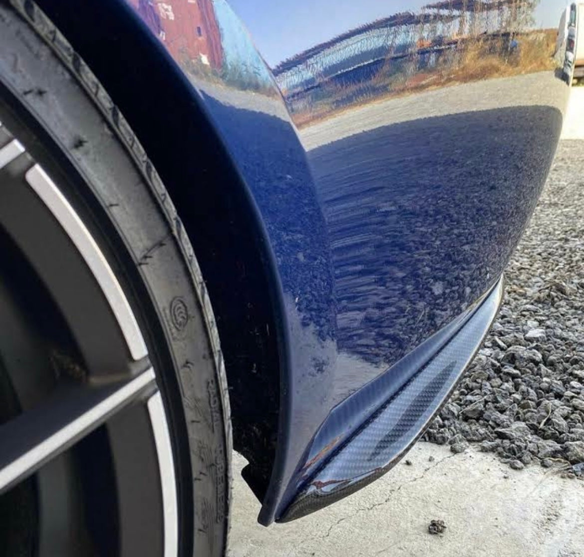 E92/93 Carbon Fiber Rear Bumper Extentions