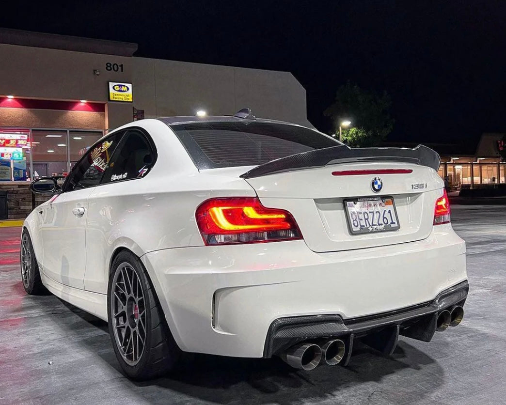 E82 Carbon Fiber PSM Spoiler