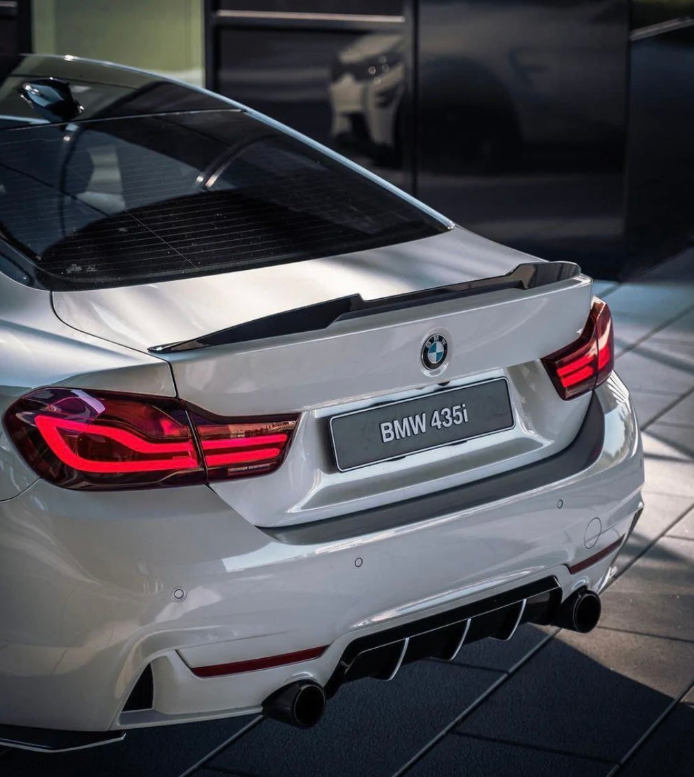 F36 Carbon Fiber M4 Style Spoiler