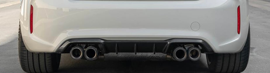 F87 M2 Carbon Fiber m performance rear diffuser