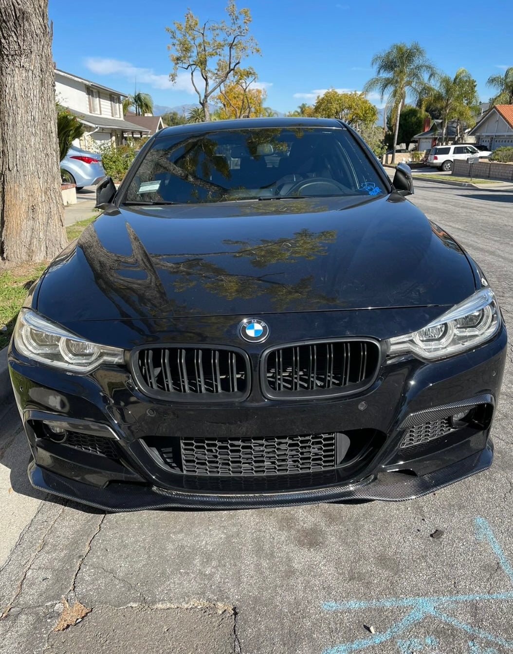 F30 F31 RS CARBON FIBER LIP MSPORT ONLY