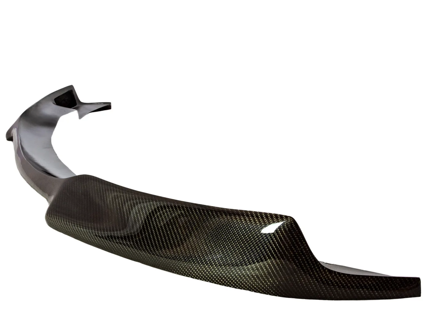 E9X M3 CARBON FIBER LIP V-STYLE REP BUMPER