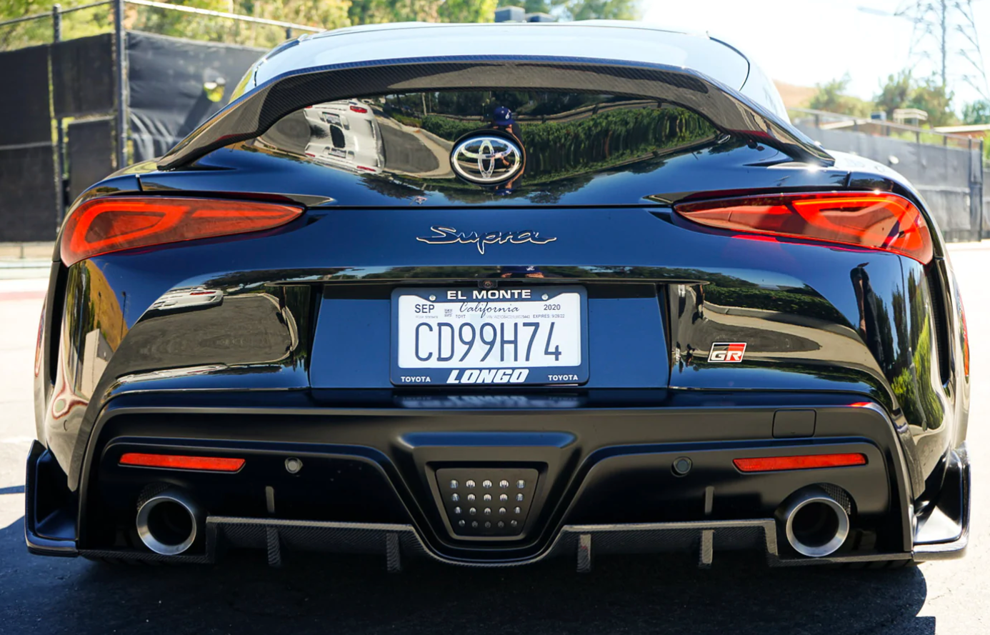 A90/A91 TOYOTA SUPRA CARBON FIBER V1 DIFFUSER UNDERTRAY