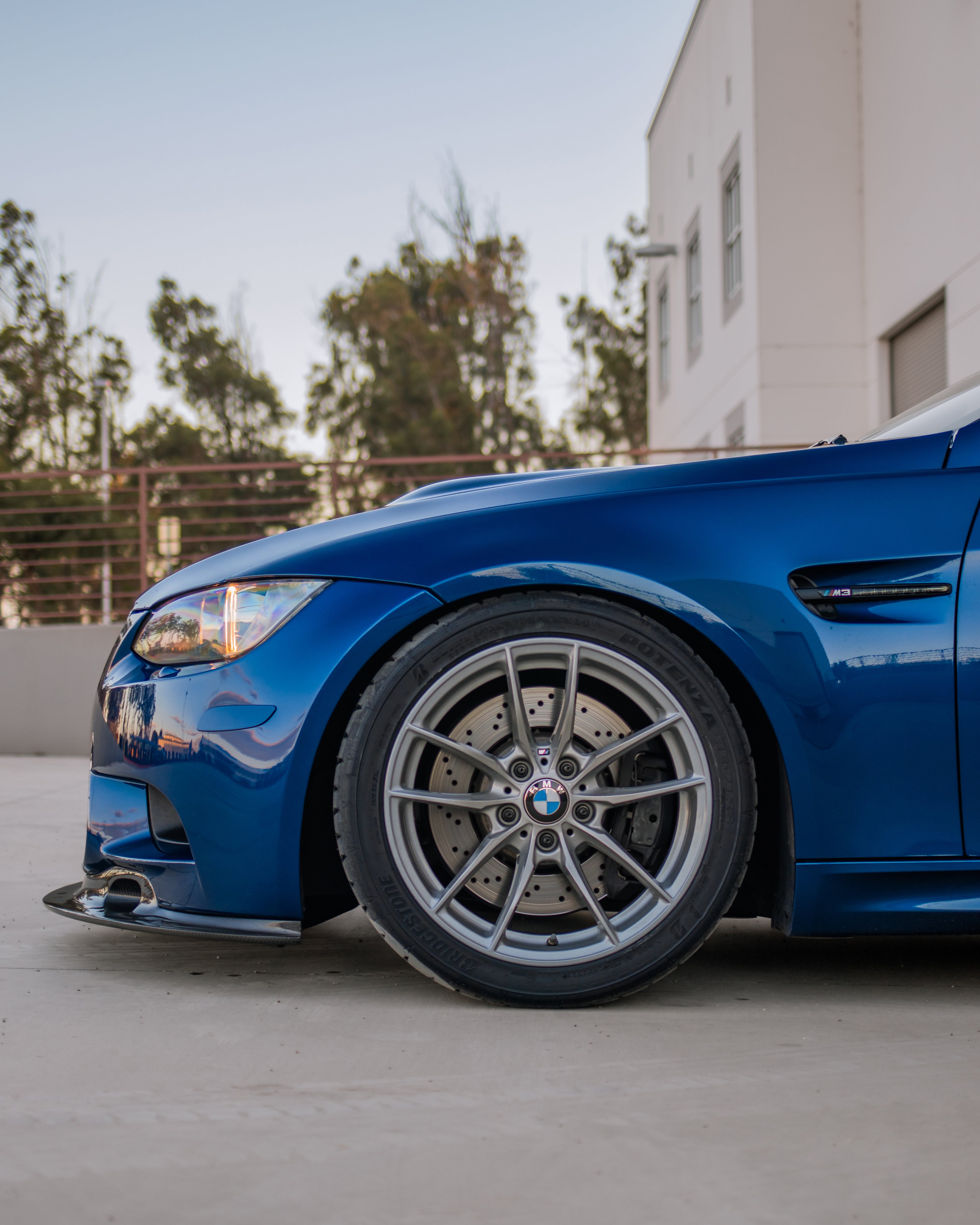 E9X M3 GT4 V2 Carbon Fiber Front Lip- E90/E92/E93 M3