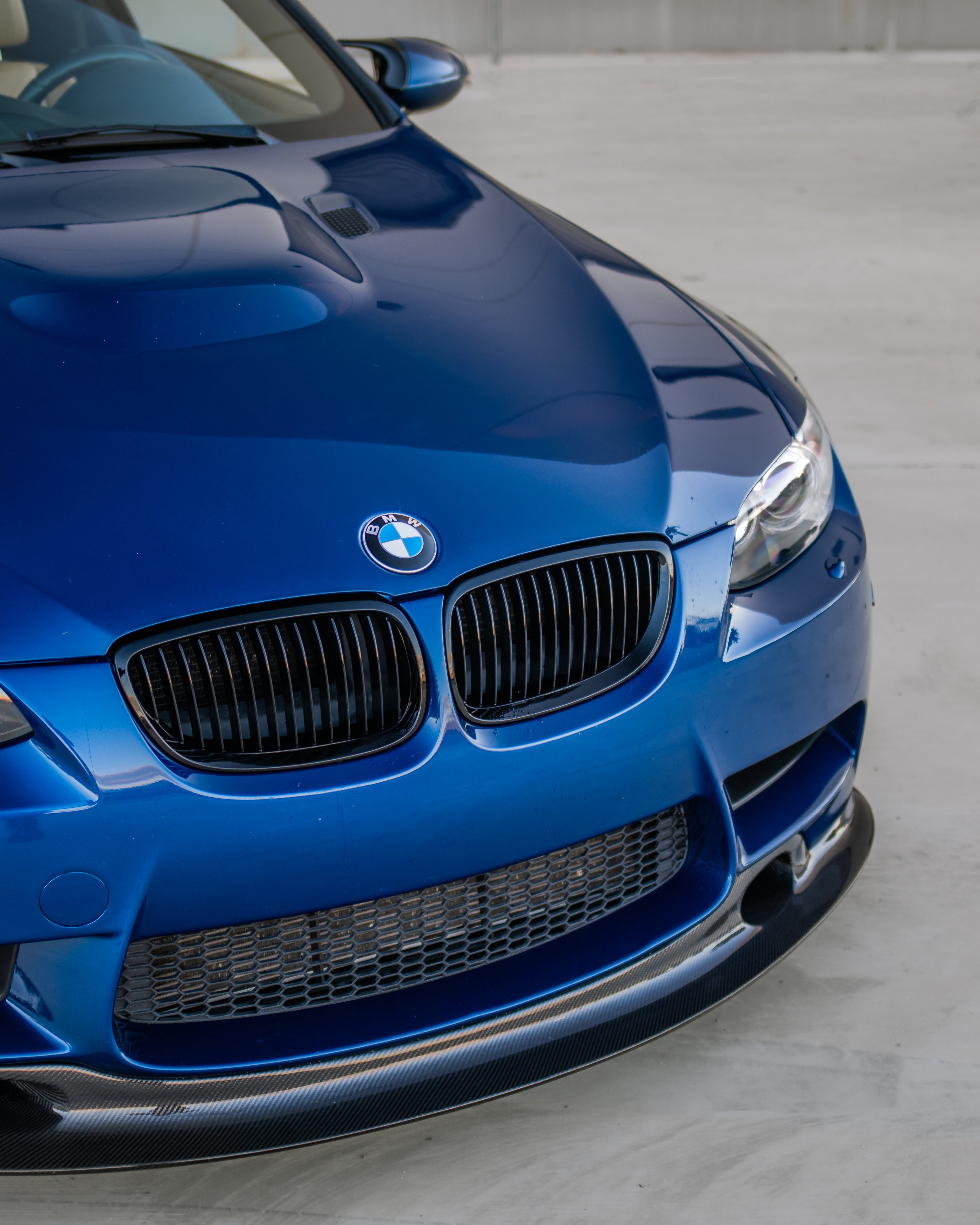 E9X M3 GT4 V2 Carbon Fiber Front Lip- E90/E92/E93 M3