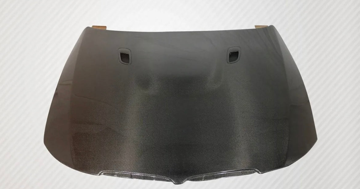 E90 3 series m3 style carbon fiber hood pre lci
