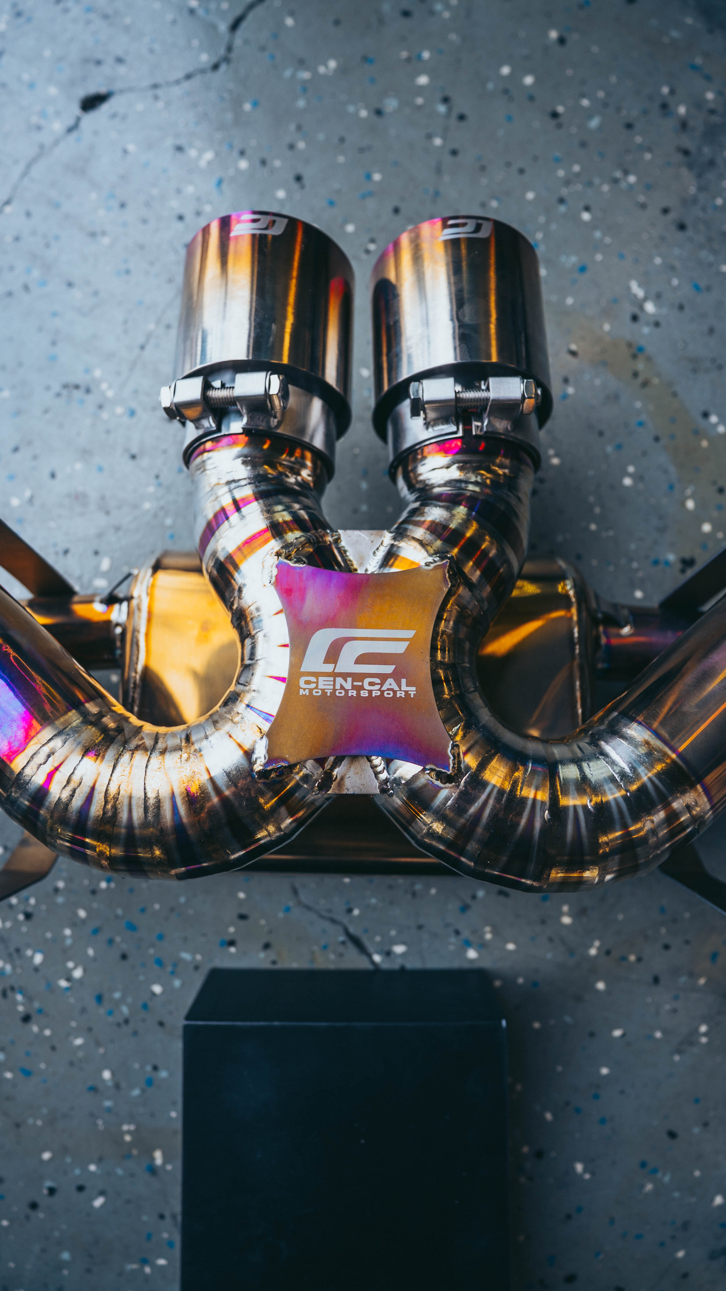 F1 RSR Grade 5 Titanium exhaust system