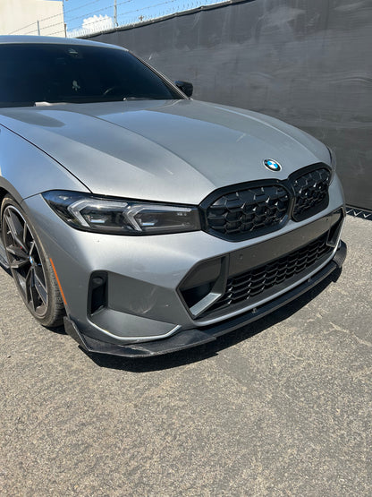 BMW G20 3 Series LCI V Style V1 3PC Carbon Fiber Front Lip