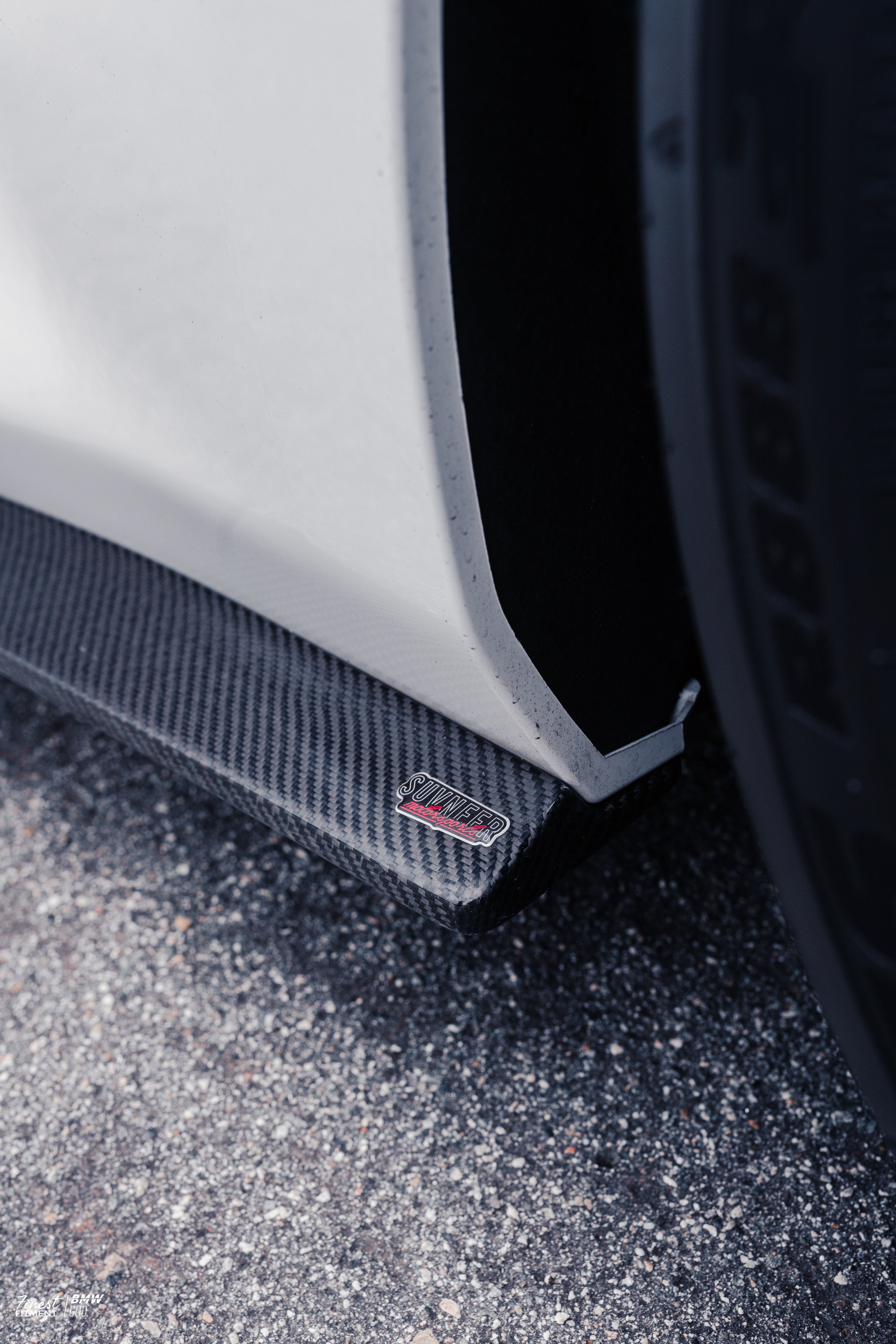 G87 M2 Carbon Fiber Side Skirt Extensions - Suvneer