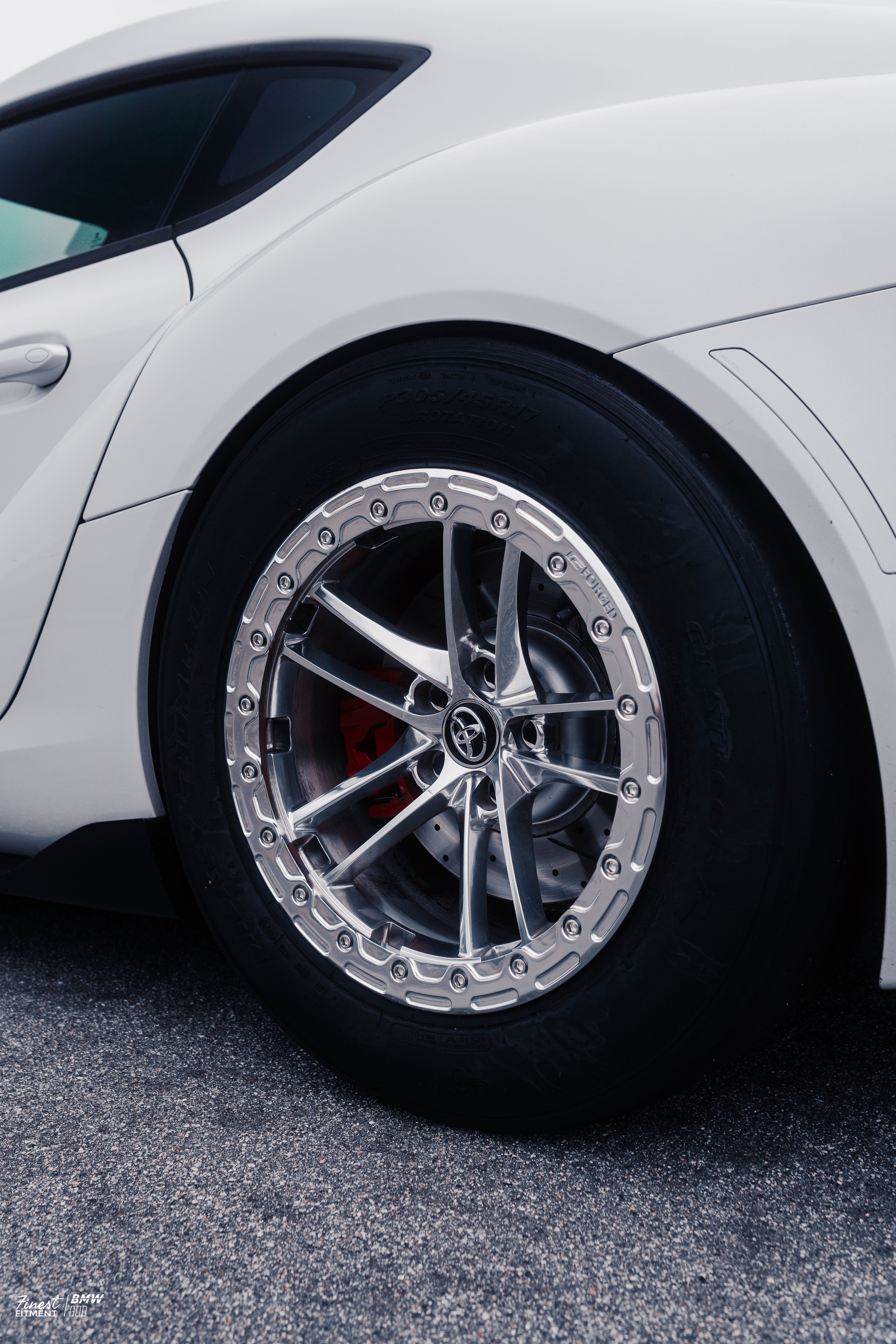 A90/A91 MK5 Supra CC Forged OEM+ Beadlock Wheels - Drag Pack