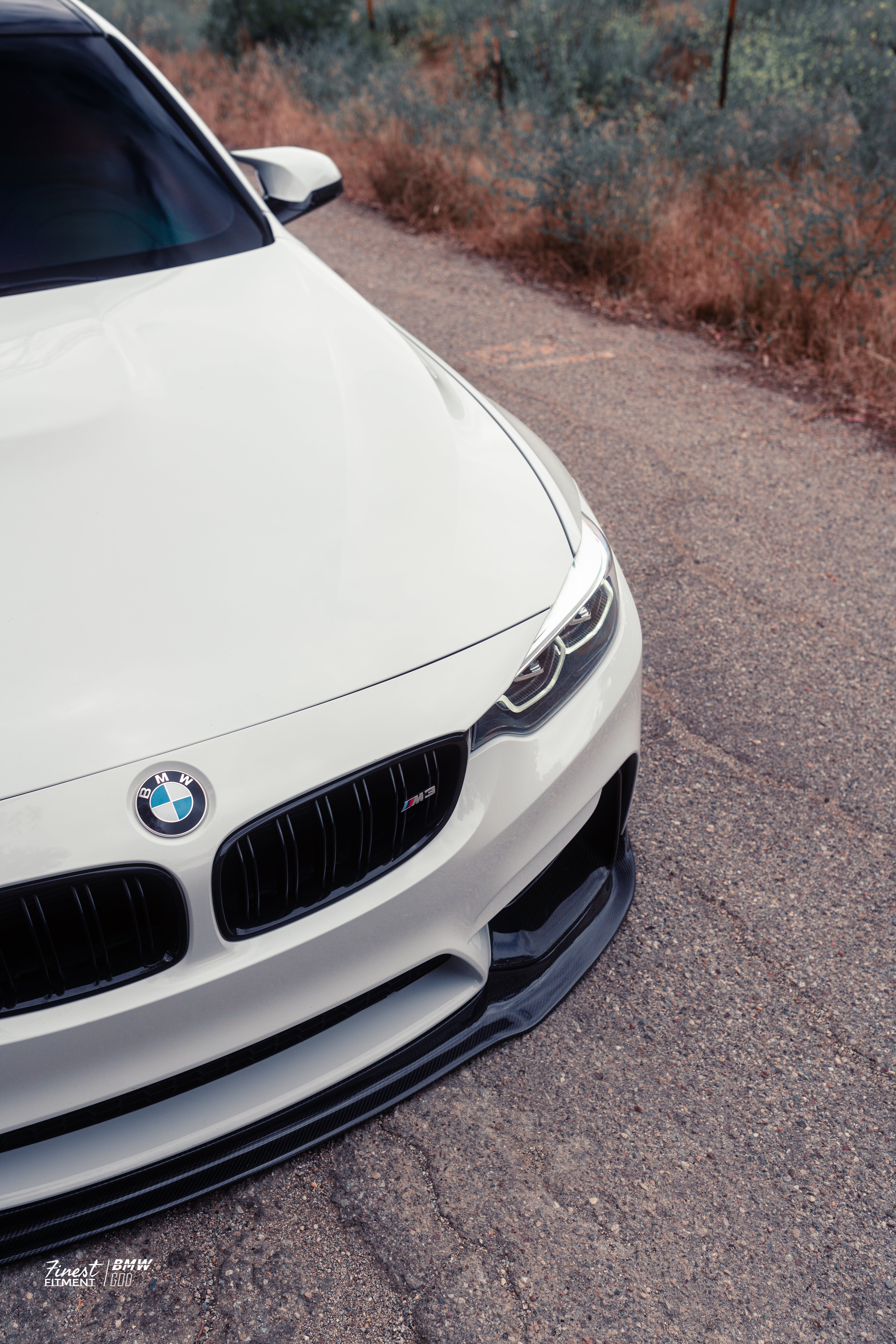 F8X M3/M4 V Style Carbon Fiber Front Lip