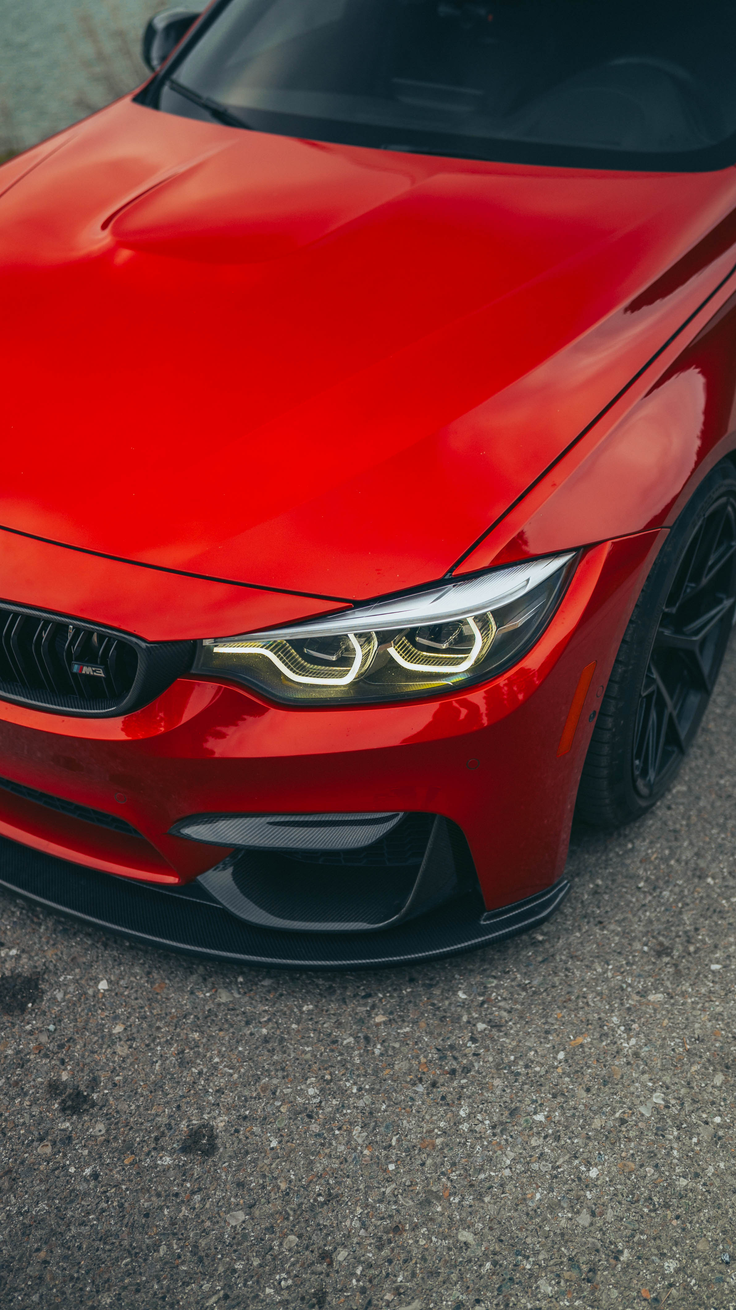 Carbon Fiber V2 Upper Splitter Covers for BMW F80 M3 and F82/F83 M4