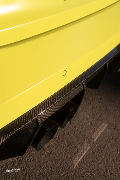 G8X M3/M4 - Carbon Fiber Outer Diffuser Trim