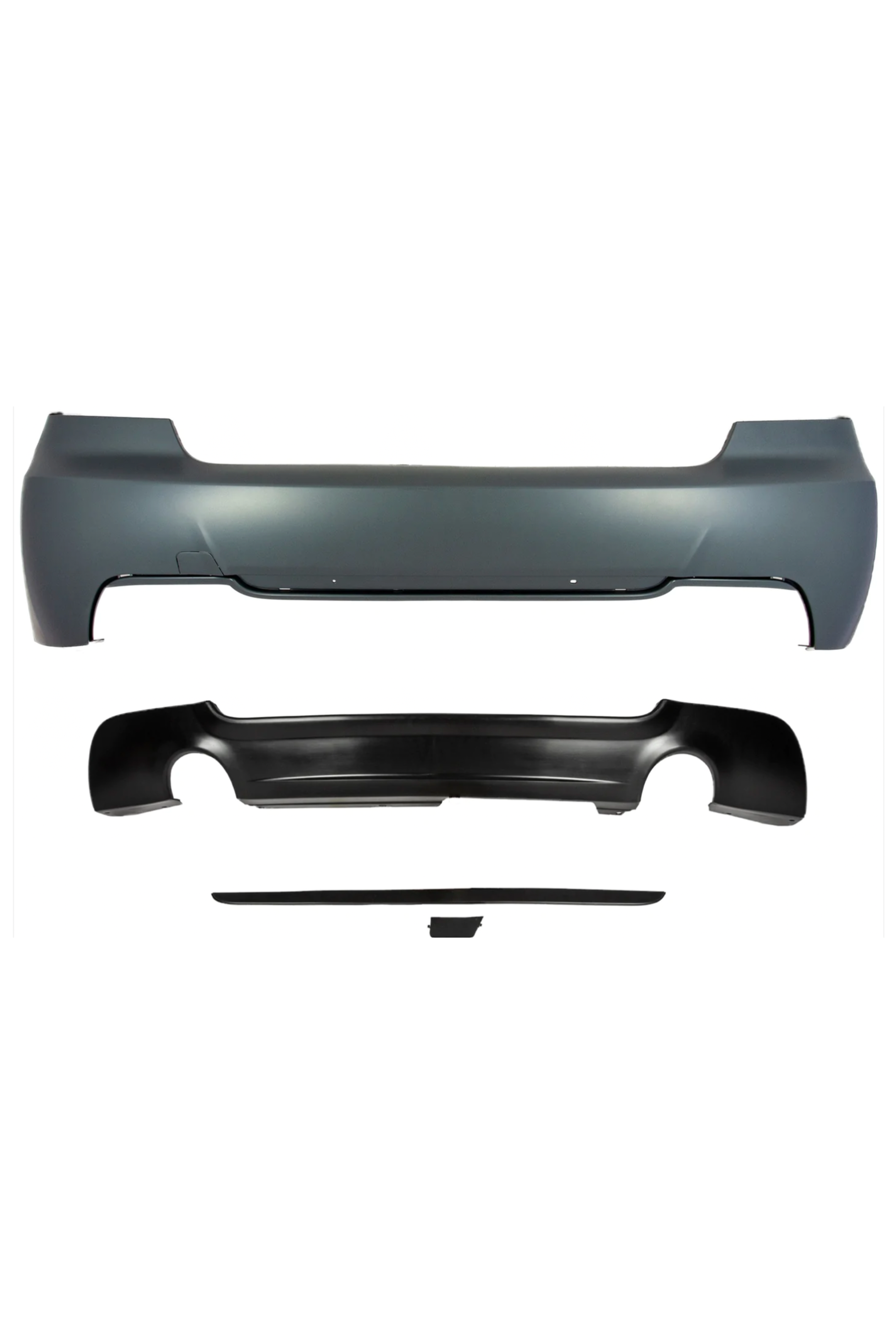 2006-2011 E90 M-TECH Rear Bumper Dual