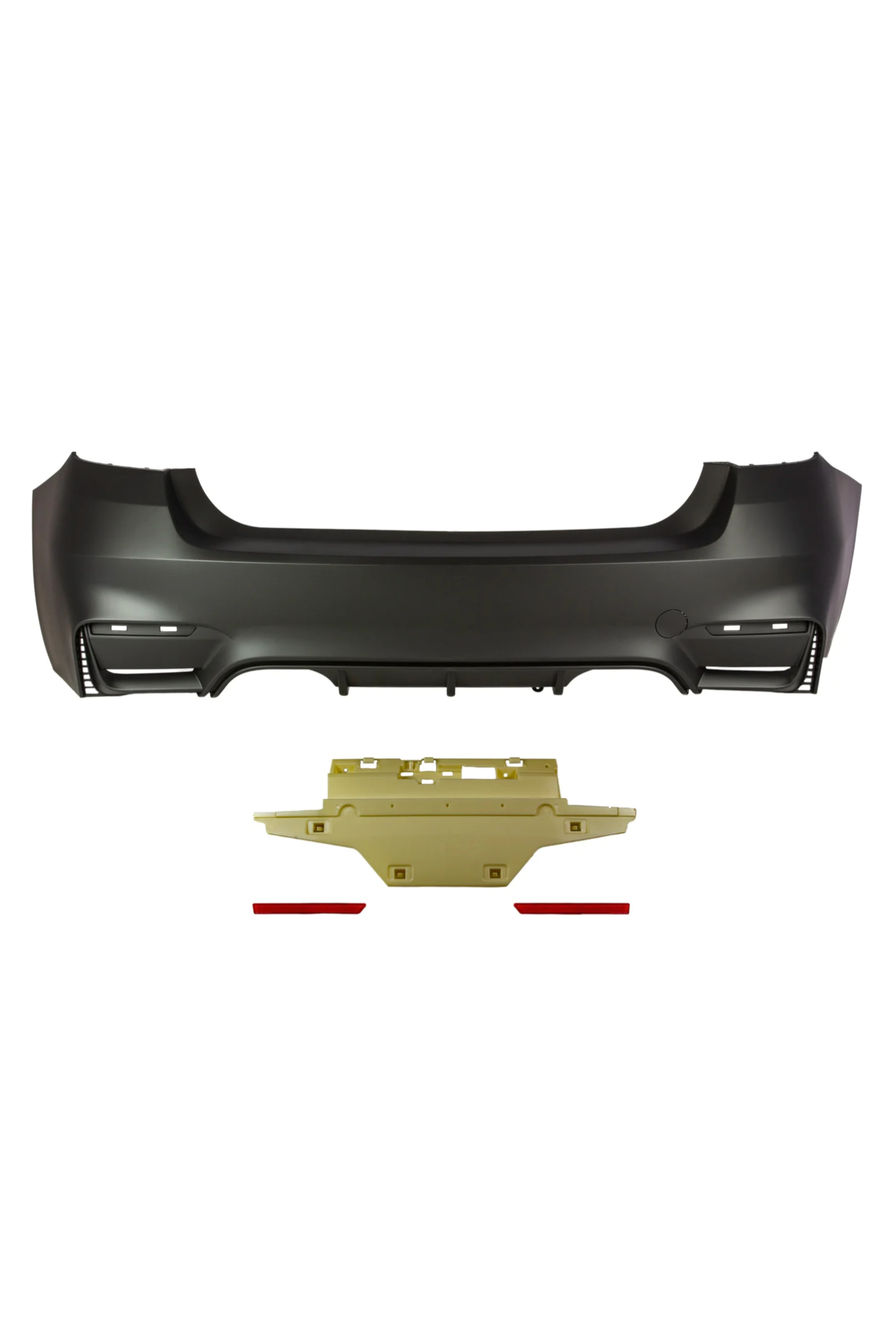 2012-2019 F30 3 Series M3 Rear Bumper Quad Outlet Only
