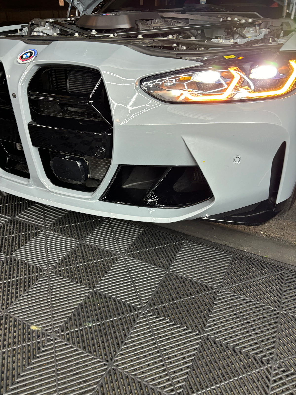 G8X M3/M4 Gloss Black Front Air Inlets/Ducts – Sleek Styling for G80 ...