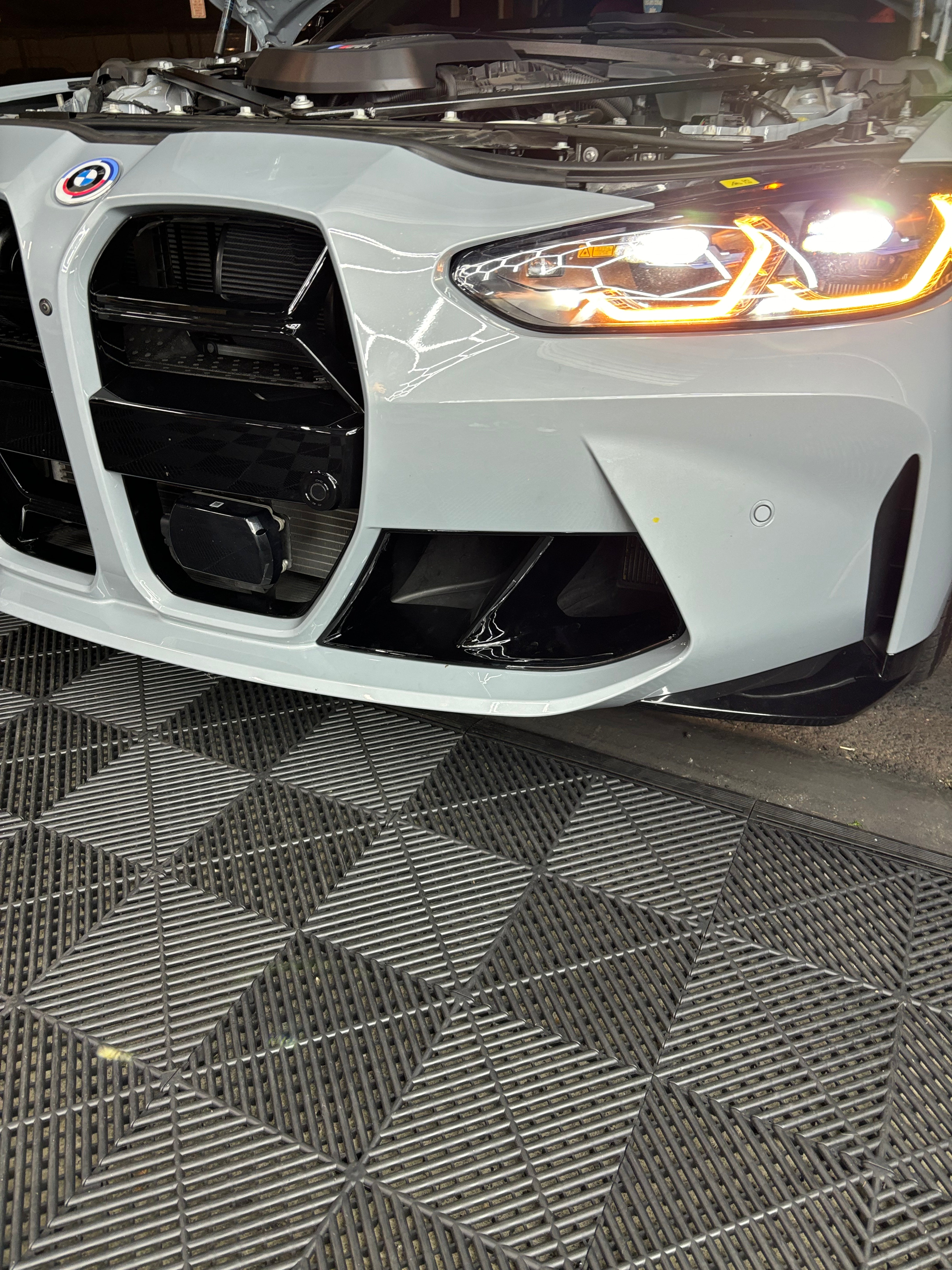 G8X M3/M4 Gloss Black Front Air Inlets - G80/G82/G83