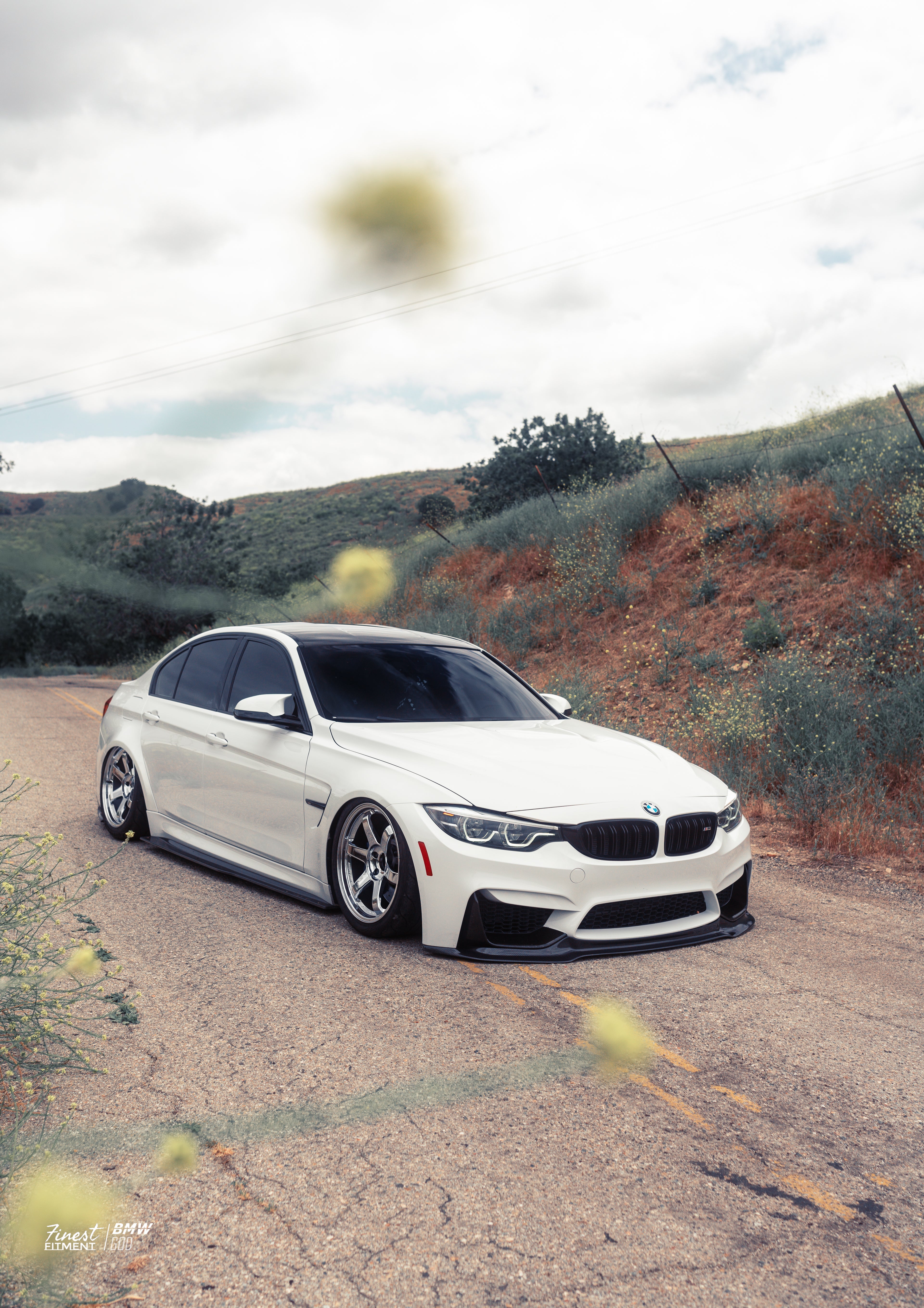 F8X M3/M4 V Style Carbon Fiber Front Lip