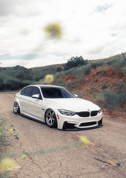 F8X M3/M4 V Style Carbon Fiber Front Lip