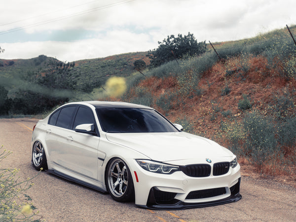 F8X M3/M4 V Style Carbon Fiber Front Lip