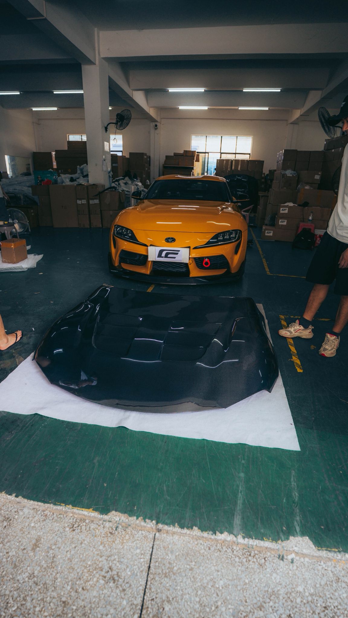 Toyota A90/A91 MKV Supra S-Style Carbon Fiber Hood