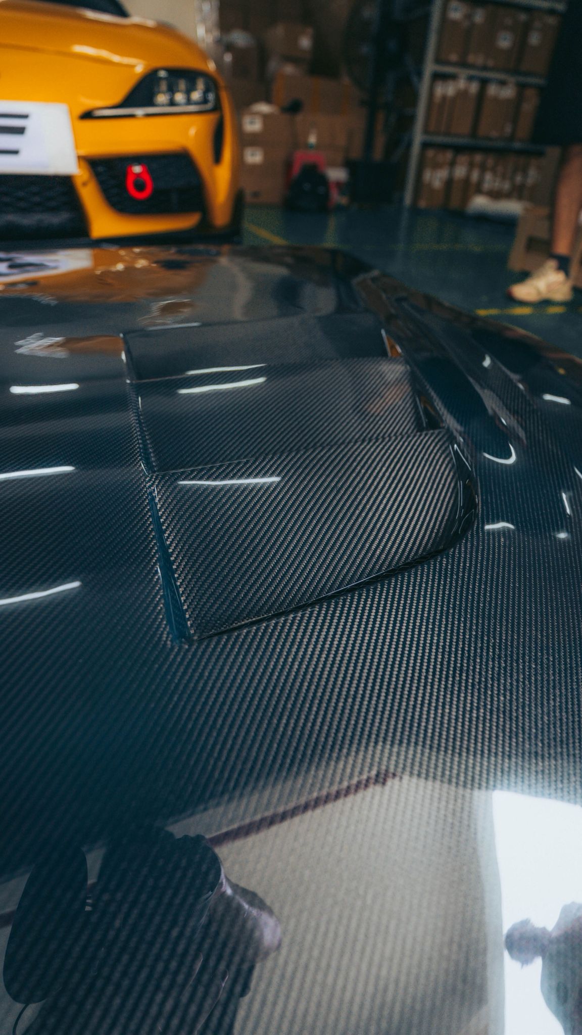 Toyota A90/A91 MKV Supra S-Style Carbon Fiber Hood